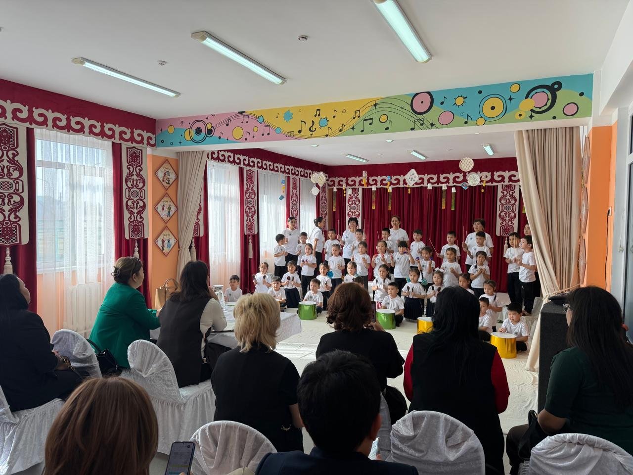 Тағылымдама алаңыда іс-тәжірибе алмасу